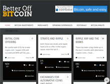 Tablet Screenshot of betteroffbitcoin.com